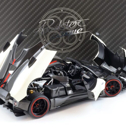 1:18 Almost Real Pagani Zonda Cinque Roadster 2009 Bianco Benny white