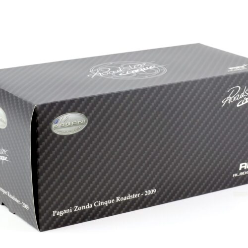 1:18 Almost Real Pagani Zonda Cinque Roadster 2009 Bianco Benny white