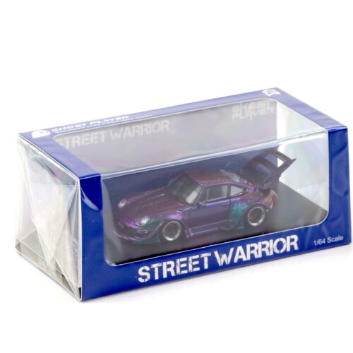 1:64 Street Warrior Porsche 911 993 RWB Ghost Player Chameleon - Limited 500 pcs.