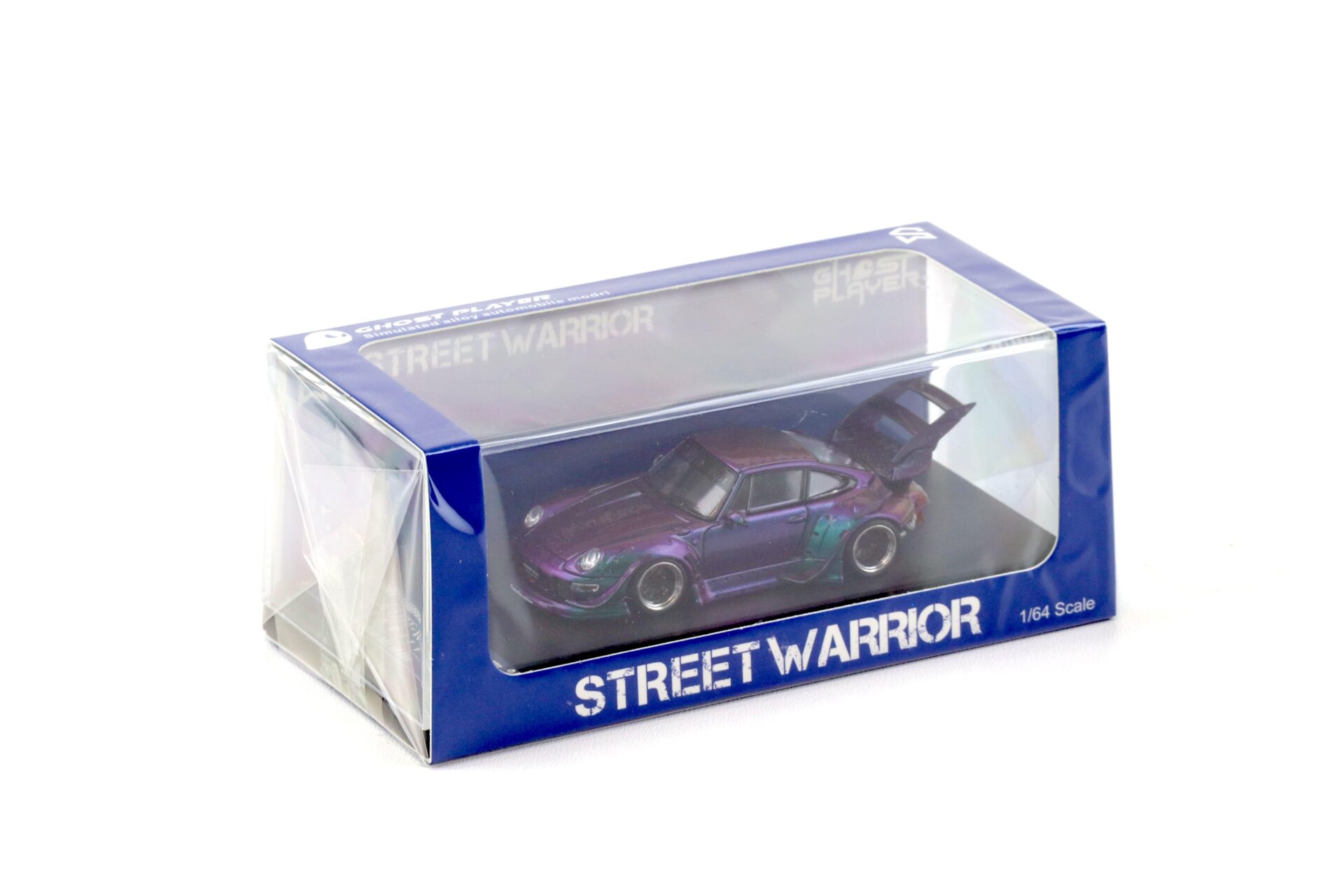 1:64 Street Warrior Porsche 911 993 RWB Ghost Player Chameleon - Limited 500 pcs.