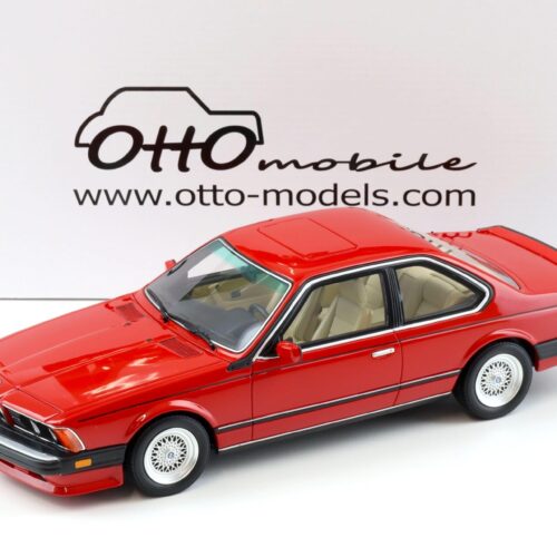 1:18 OTTO mobile OT1018 BMW M6 E24 M635 CSI Coupe red 1986