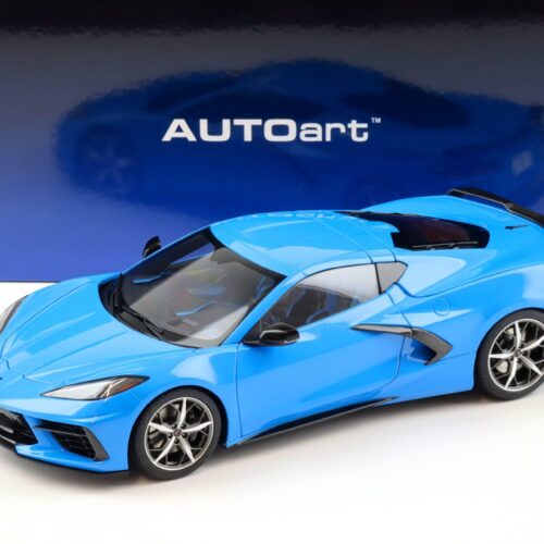 1:18 AUTOart Chevrolet Corvette C8 Stingray Z51 rapid blue 2020