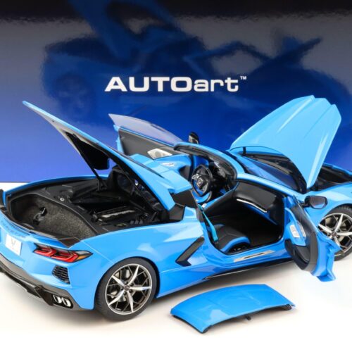 1:18 AUTOart Chevrolet Corvette C8 Stingray Z51 rapid blue 2020