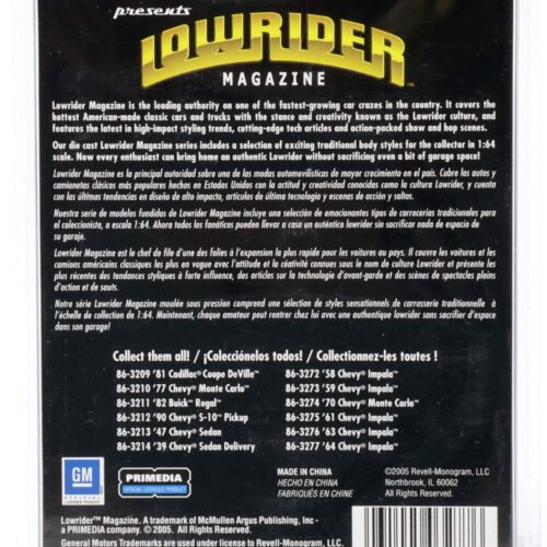 1:64 Revell Lowrider 1964 Chevrolet Impala green #212 Cruizin Cali Style