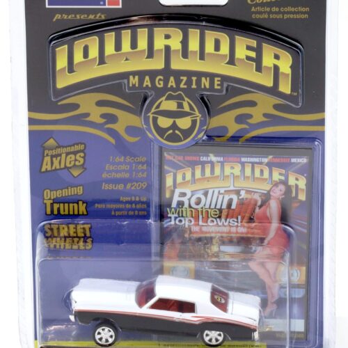 1:64 Revell Lowrider 1970 Chevrolet Monte Carlo white/ black #209 Rollin