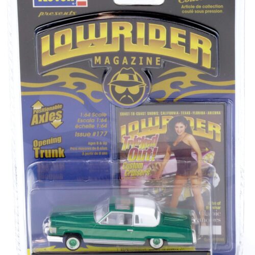 1:64 Revell Lowrider 1981 Cadillac Coupe Deville green #177 Tricked out!