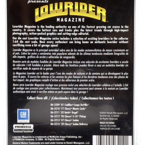 1:64 Revell Lowrider 1939 Chevrolet Sedan Delivery blue #170 Wild!