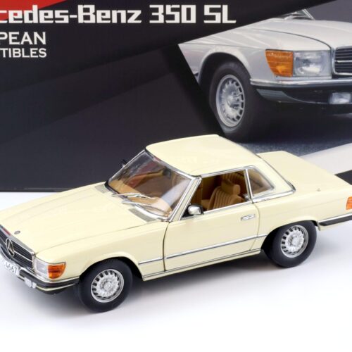 1:18 Sun Star Mercedes 350SL W107 Hardtop ivory 1977