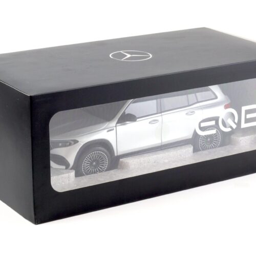 1:18 NZG Mercedes EQB AMG Line 2021 iridium silver metallic DEALER VERSION