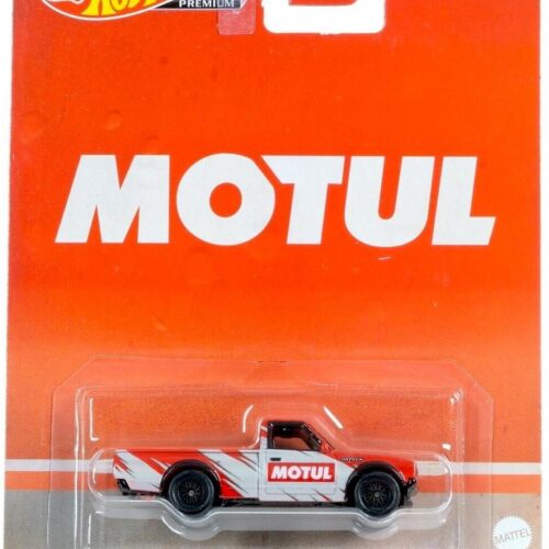 1:64 Hot Wheels Premium 2023 Pop Culture 979U Datsun 620 Pickup MOTUL