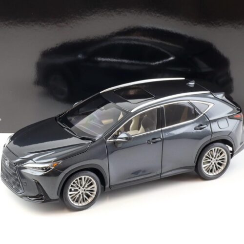 1:18 Kyosho Lexus NX 450h+ SUV 2022 Graphite Black GF Diecast/ full openings 08968GBK