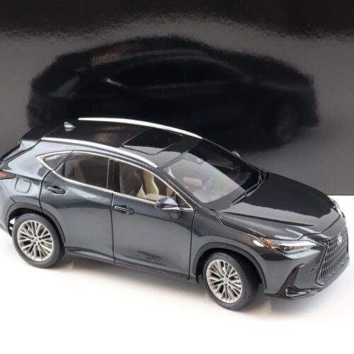 1:18 Kyosho Lexus NX 450h+ SUV 2022 Graphite Black GF Diecast/ full openings 08968GBK
