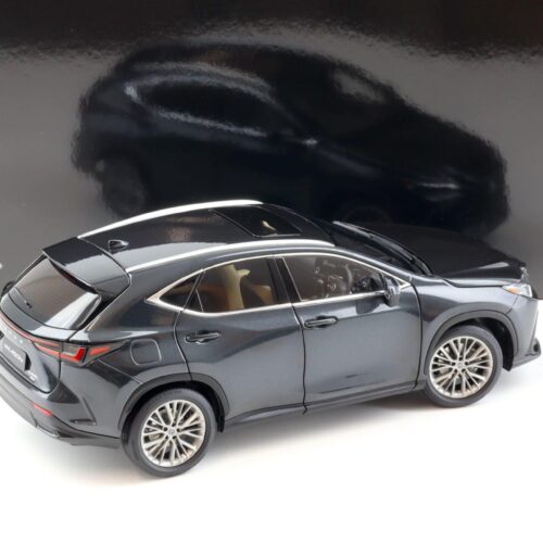 1:18 Kyosho Lexus NX 450h+ SUV 2022 Graphite Black GF Diecast/ full openings 08968GBK