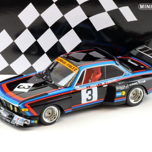 1:18 Minichamps BMW 3.5 CSL #3 DE Fierlant/ Grohs 6H Silverstone 1976