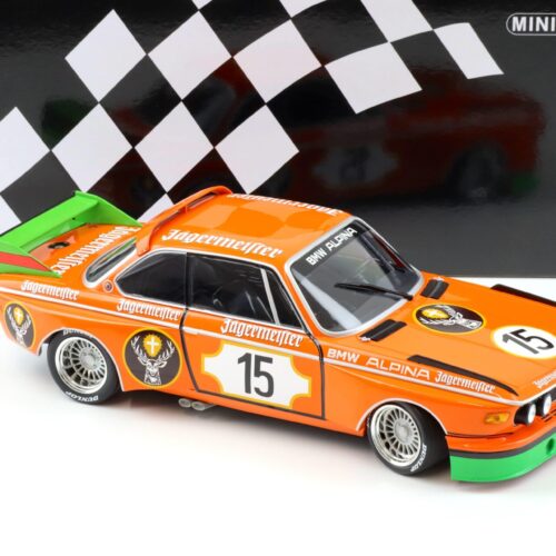 1:18 Minichamps BMW 3.0 CSL Jägermeister Racing Team Lauda/Joisten 6h Nürburgring 1973