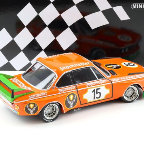 1:18 Minichamps BMW 3.0 CSL Jägermeister Racing Team Lauda/Joisten 6h Nürburgring 1973