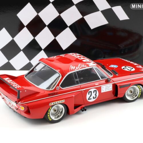 1:18 Minichamps BMW 3.0 CSL Faltz-Alpina #23 Zandvoort Trophy 1975 De Fierlant/Grohs