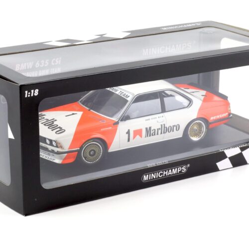 1:18 Minichamps BMW 635 CSI Winner Guia Race Macau 1983 H.J.Stuck #1