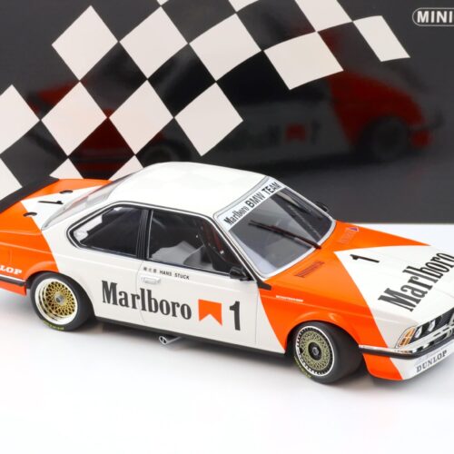 1:18 Minichamps BMW 635 CSI Winner Guia Race Macau 1983 H.J.Stuck #1