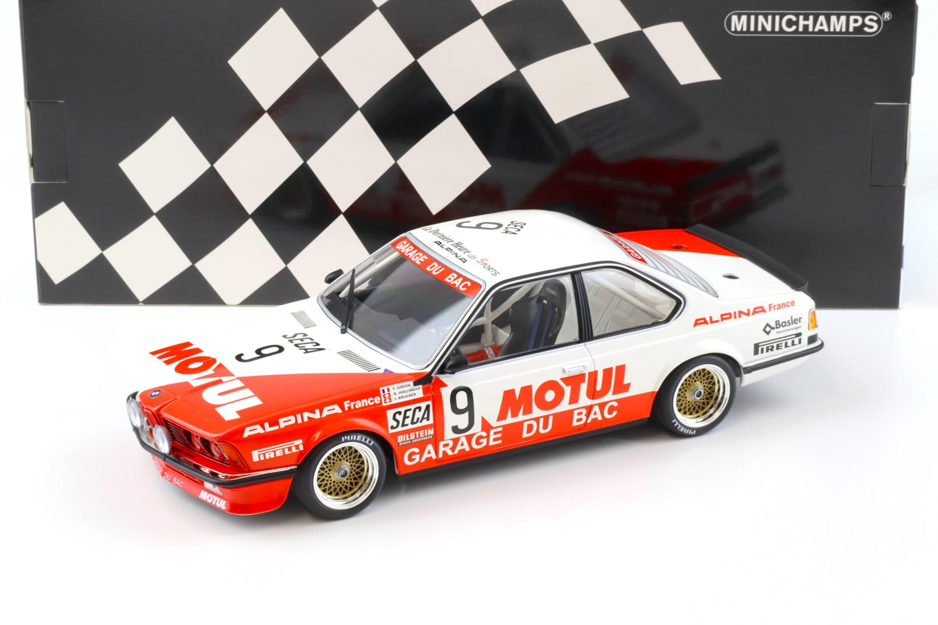 ID 91329 orig.jpg 1:18 Minichamps BMW 635 CSI Garage du Bac/ Motul Spa 24h 1984 Hollinger/ Giroix/ Krucker
