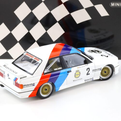 1:18 Minichamps BMW M3 E30 DTM Zackspeed E.v.d. Poele Champion DTM 1987