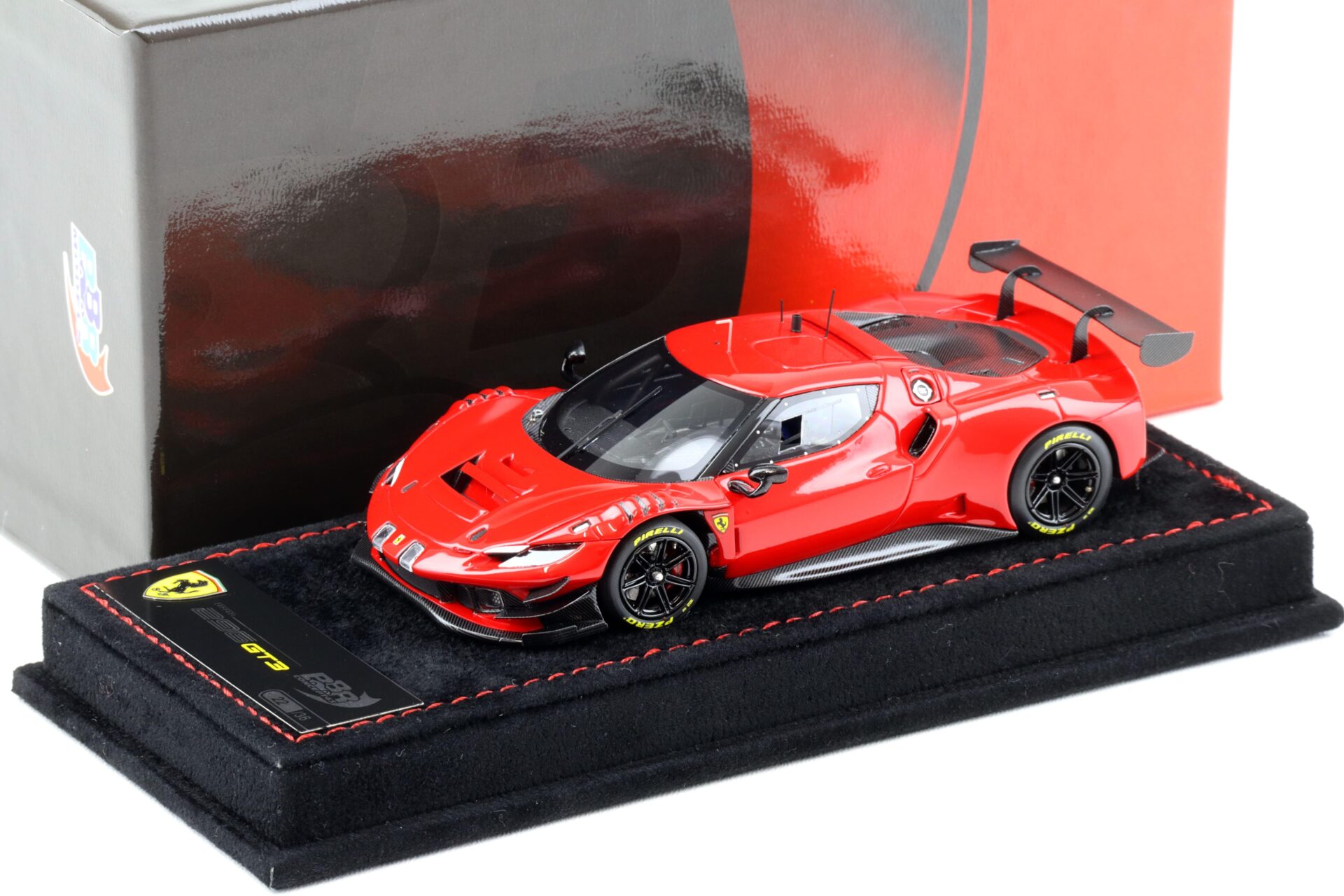 1:43 BBR Ferrari 296 GT3 Rosso Corsa 322 red 2022 - Limited 36 pcs.