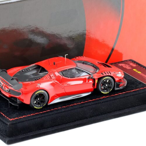 1:43 BBR Ferrari 296 GT3 Rosso Corsa 322 red 2022 - Limited 36 pcs.