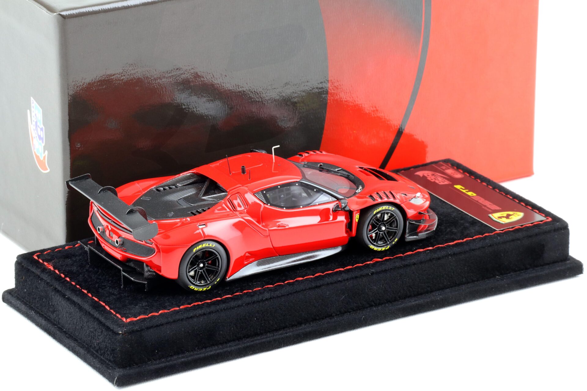 1:43 BBR Ferrari 296 GT3 Rosso Corsa 322 red 2022 - Limited 36 pcs.
