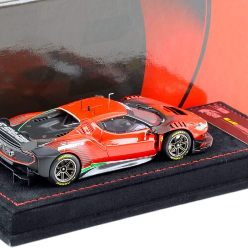 1:43 BBR Ferrari 296 GT3 Rosso Corsa 322 red 2022 - Limited 426 pcs.