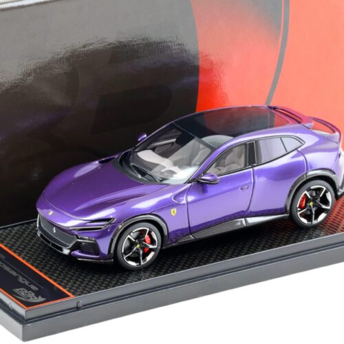 1:43 BBR Ferrari Purosangue with Panorama roof Viola Al Humaid - Limited 49 pcs.