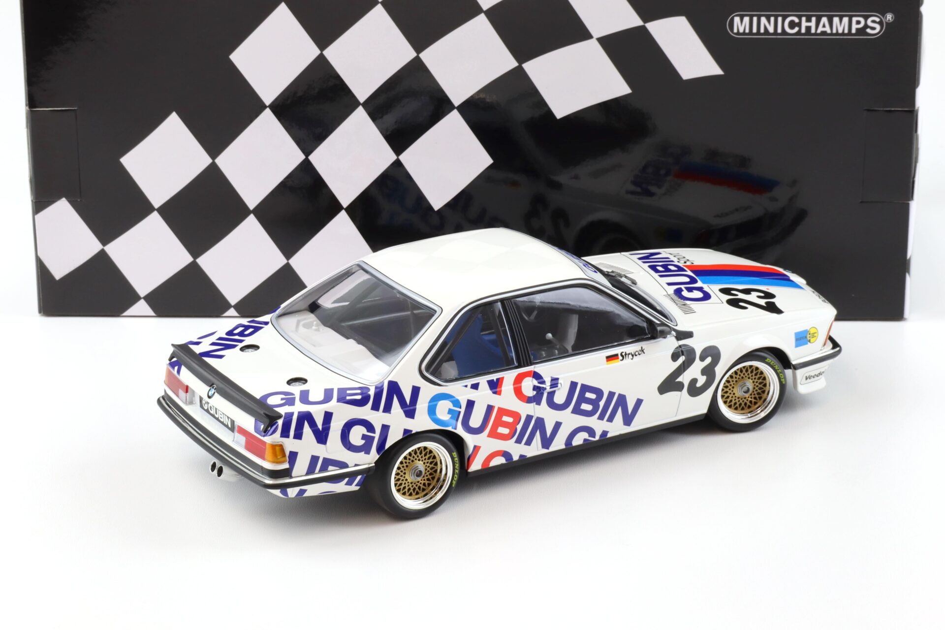 1:18 Minichamps BMW 635 CSI Gubin Sport V.Strycek #23 Winner DPM 1984