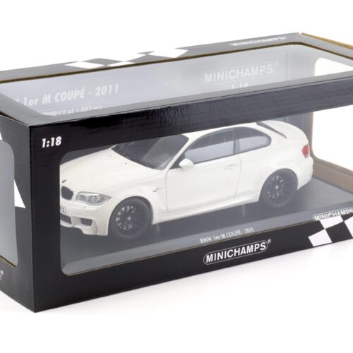 1:18 Minichamps BMW 1er M Coupe E82 white 2011