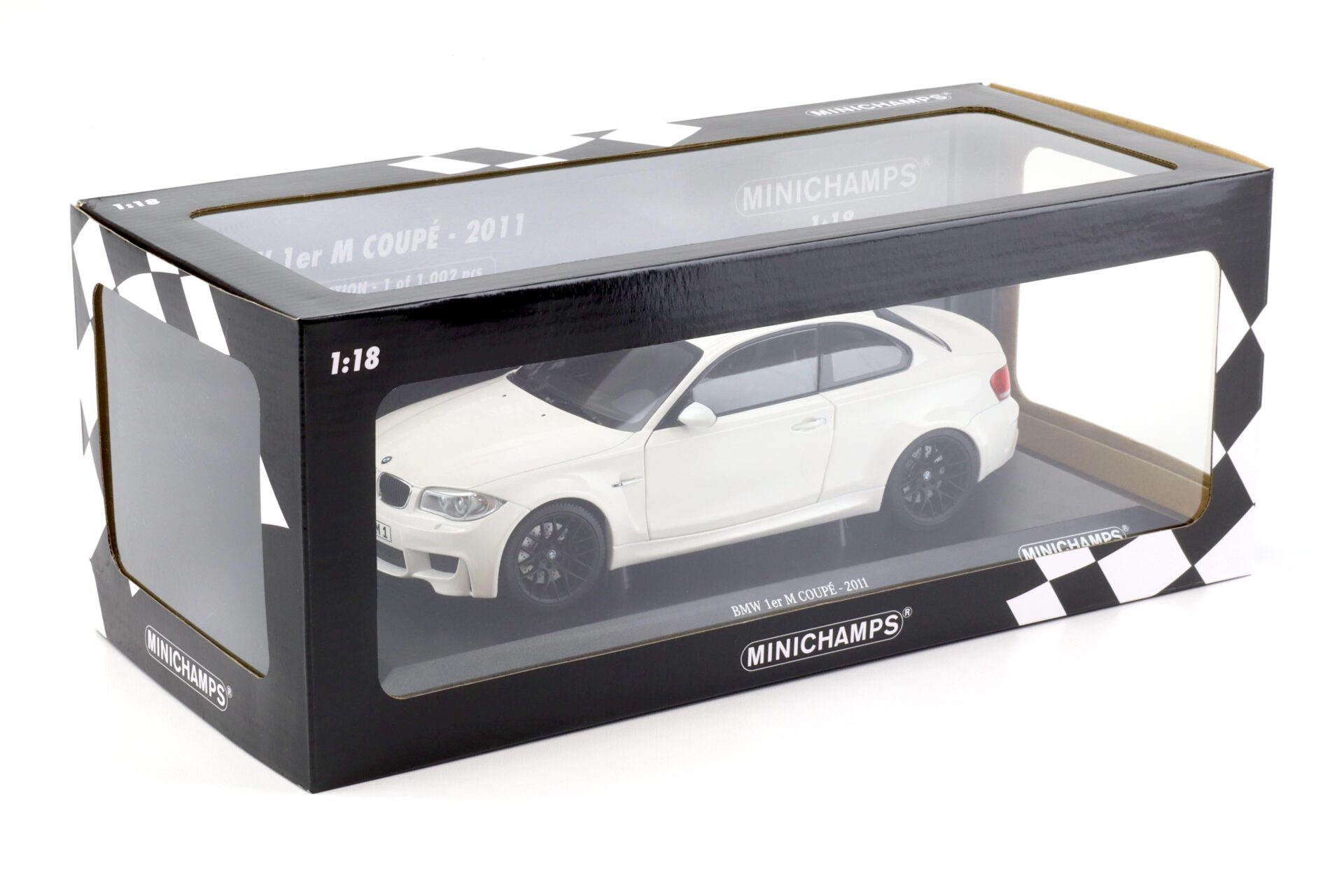 1:18 Minichamps BMW 1er M Coupe E82 white 2011