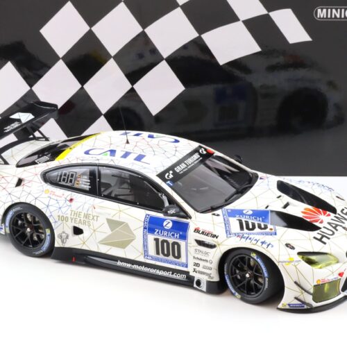 1:18 Minichamps BMW M6 GT3 Schober Motorsport 24h Nürburgring 2016 #100