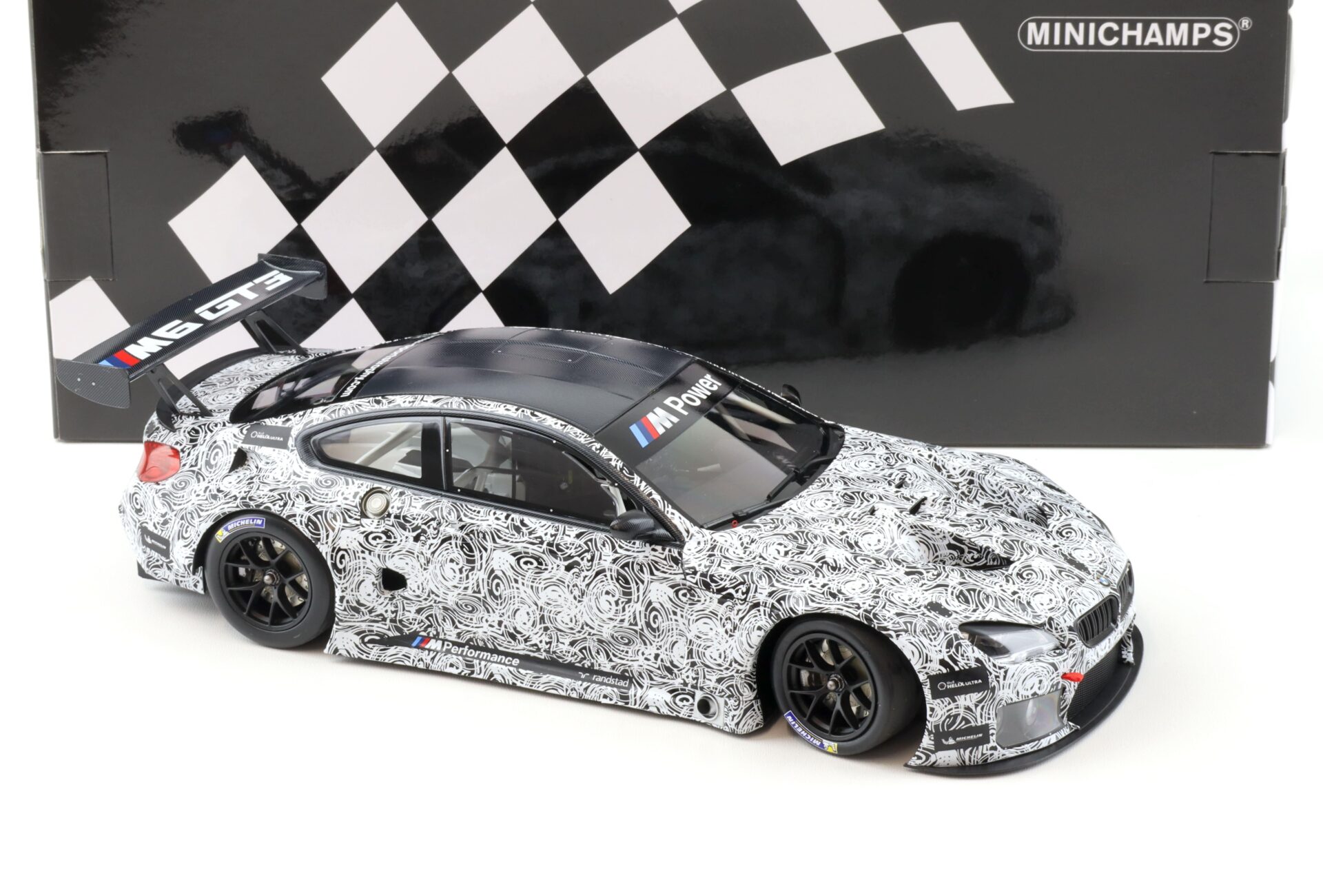 1:18 Minichamps BMW M6 GT3 Presentation SPA 2015