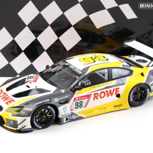 1:18 Minichamps BMW M6 GT3 ROWE Racing 4th Place 24h Nürburgring 2020 Wittmann #98