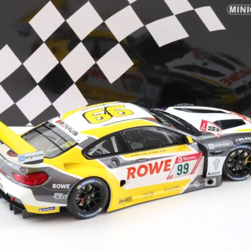 1:18 Minichamps BMW M6 GT3 ROWE Racing Winners 24h Nürburgring 2020 Sims #99