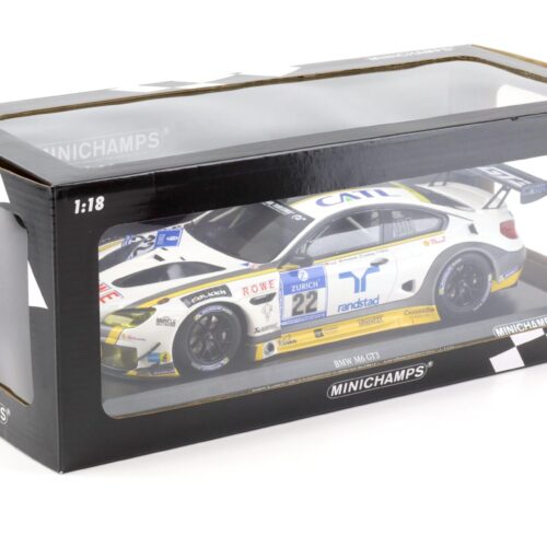 1:18 Minichamps BMW M6 GT3 ROWE Racing 24h Nürburgring 2016 Graf #22