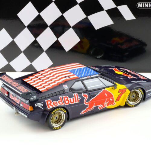 1:18 Minichamps BMW M1 Gr.B Team Red Bull HSR Daytona Classic 24h Winners 2017