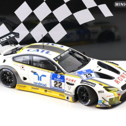 1:18 Minichamps BMW M6 GT3 ROWE Racing 24h Nürburgring 2016 Graf #22