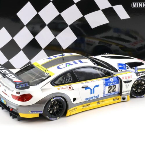 1:18 Minichamps BMW M6 GT3 ROWE Racing 24h Nürburgring 2016 Graf #22