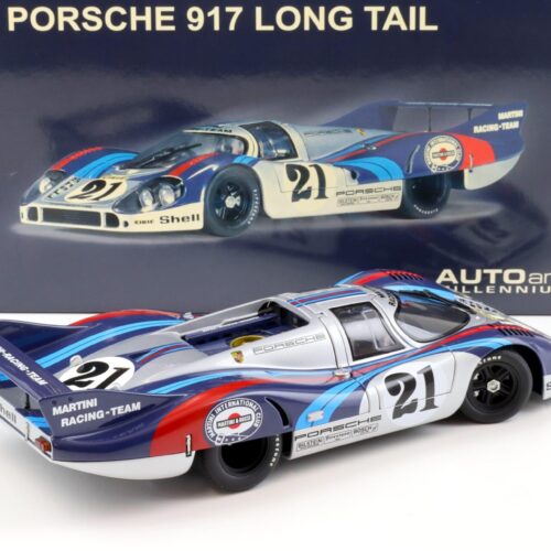 1:18 AUTOart Porsche 917 LH Long Tail Le Mans 1971 Elford/ Larrousse Martini #21