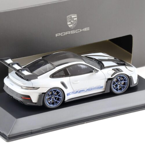 1:43 Spark Porsche 911 (992) GT3 RS Weissach Package ice grey/ indigo blue WAP DEALER