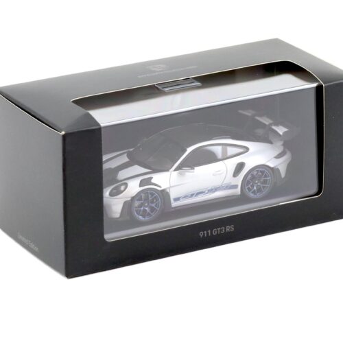 1:43 Spark Porsche 911 (992) GT3 RS Weissach Package ice grey/ indigo blue WAP DEALER