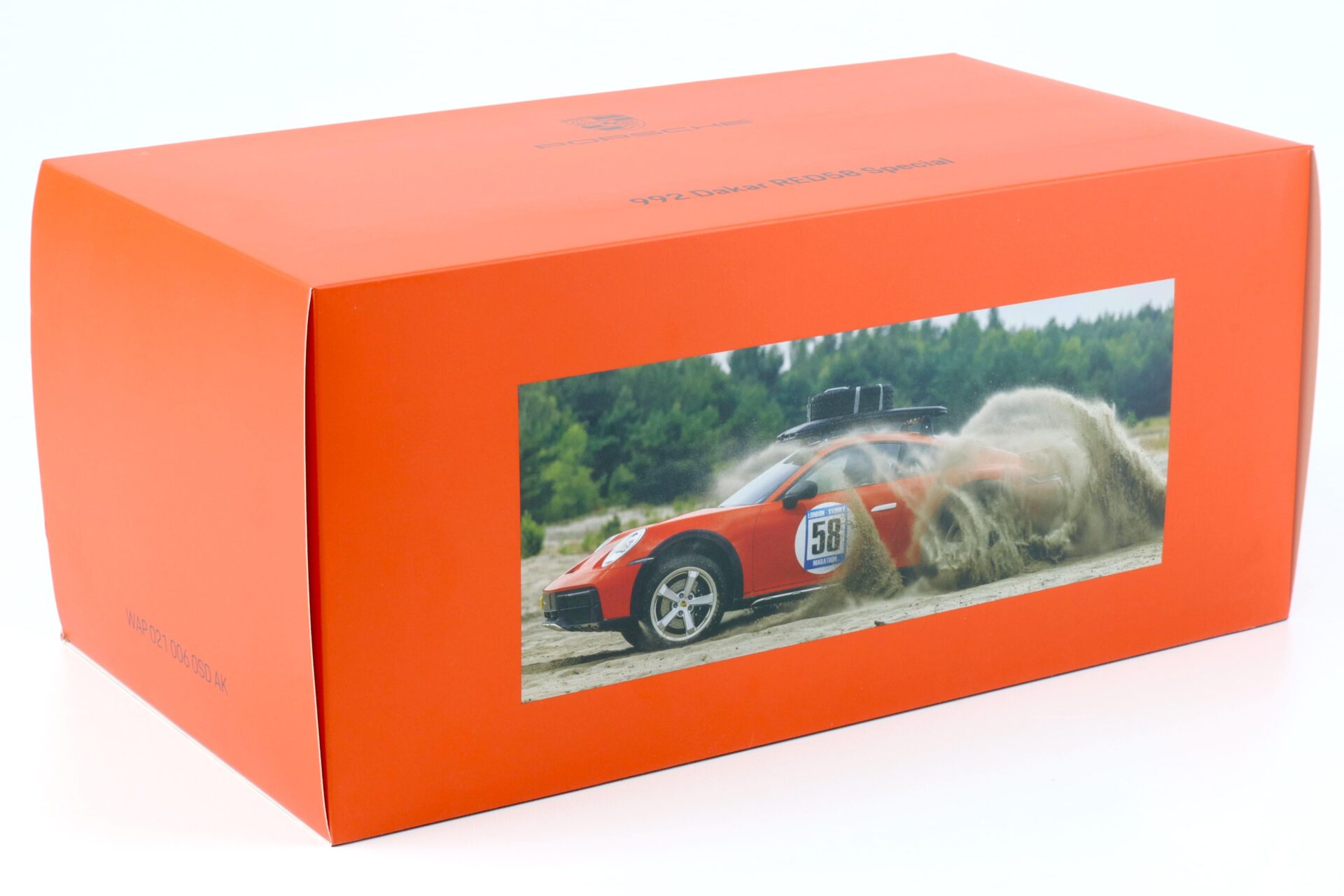 1:18 Spark Porsche 911 (992) Dakar RED58 Special Limited 300 WAP DEALER