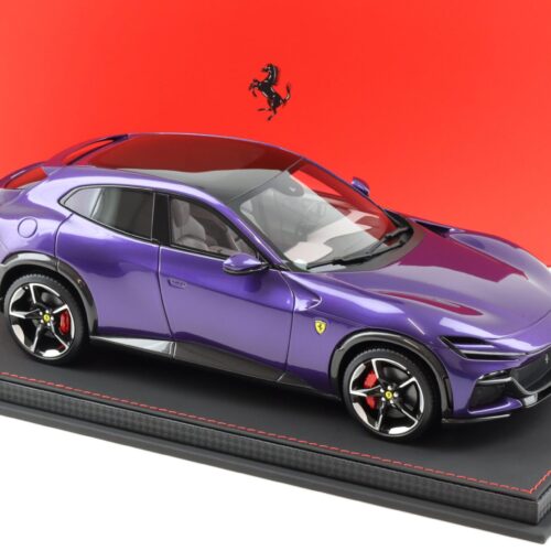 1:18 BBR Ferrari Purosangue with Panorama roof Viola Al Humaid - Limited 49 pcs.