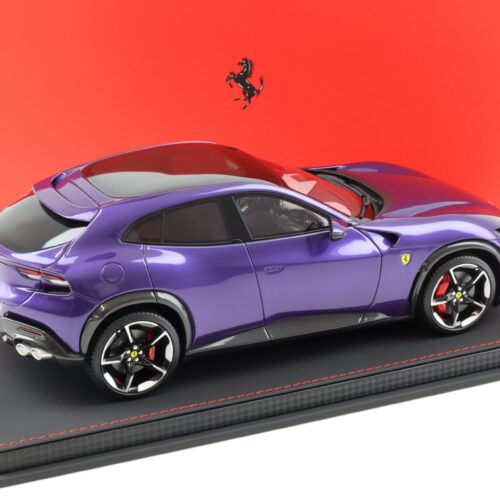 1:18 BBR Ferrari Purosangue with Panorama roof Viola Al Humaid - Limited 49 pcs.