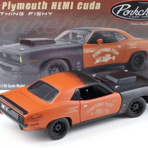 1:18 ACME 1970 Plymouth Hemi Cuda Something Fishy Porkchop´s Chop Shop
