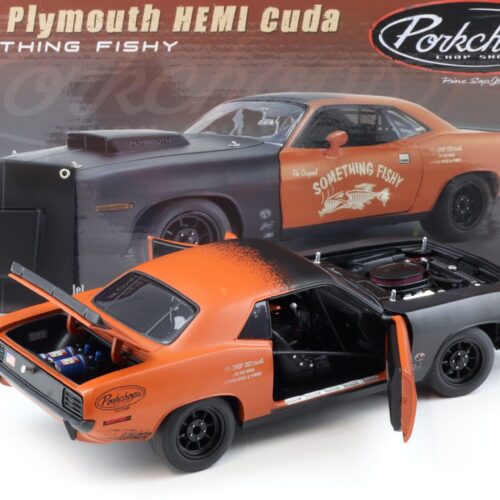 1:18 ACME 1970 Plymouth Hemi Cuda Something Fishy Porkchop´s Chop Shop