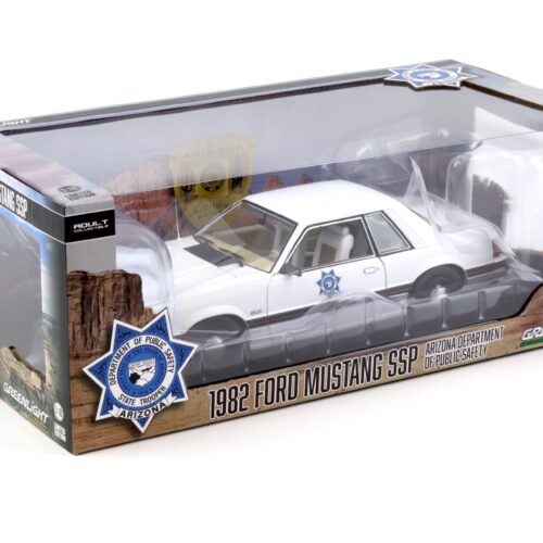 1:18 Greenlight 1982 Ford Mustang 5.0 SSP Arizona Department of Public Safety